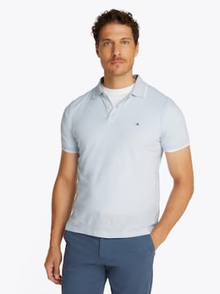 Tommy Hilfiger slim fit polo 1985 blauw voor € 35,65 bij About You