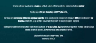 Naar de cinema voor €6 (We love cinema days 2024)