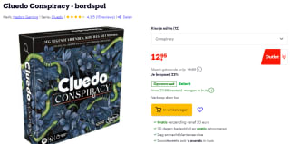 Cluedo Conspiracy voor €12,95 bij Bol