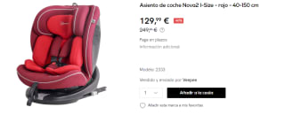 babyGO Silla de coche giratoria Nova 2 por 129.99€