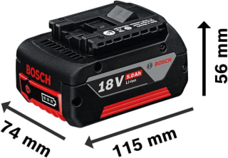 Bosch Professional 18V System accu GBA 18V 5.0Ah voor €59 bij Amazon