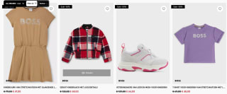 Tot 50% korting tijdens de sale bij Hugo Boss