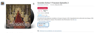 Vinilo Extremoduro Grandes Exitos Y Fracasos Episodio 2 por 16,79€