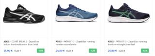 Recopilación zapatillas Asics desde solo 18,99€