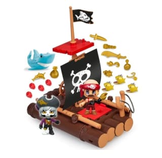 Set de juguete Balsa Pirata con 2 Figuras Pinypon Action por 11,24€.