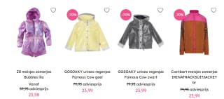 Tot 70% korting op alle zomerjassen bij Kixx