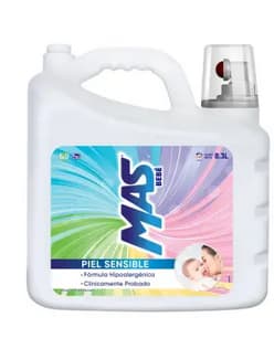 Detergente Líquido MAS Bebé 8.3 lt por $203.58 en Sams