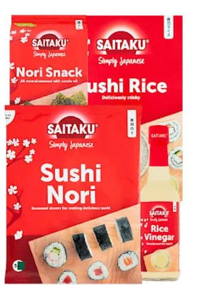 1 + 1 gratis op alle Saitaku Japanse producten bij de Plus