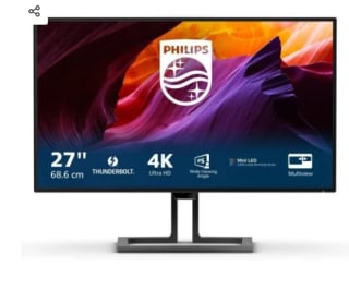 Monitor Philips Brilliance 27B1U7903/00 27" MiniLED IPS UltraHD 4K USB-C por 699,99€