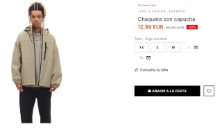 Chaqueta con capucha para Hombre por 12.99€