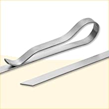 10 Pinchos para Barbacoa Mountain Grillers acero Inoxidable de 17" a solo 19,99€