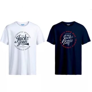 Pack 2 Camisetas Jack & Jones Joreskild para Hombre por 12.48€