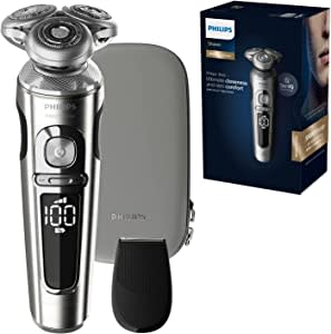 Philips Shaver 9000 Series Nat en droog elektrisch scheerapparaat met SkinIQ nu voor 175,00 bij Amazon