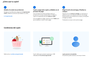 Nuevo cupón 10€ descuento para tus compras en Supermercado Carrefour