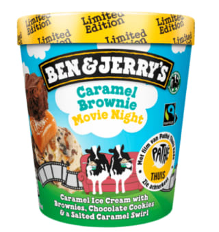 Caramel Brownie Movie Night Fairtrade + gratis Pathé Thuis voor €4,49 bij de Plus