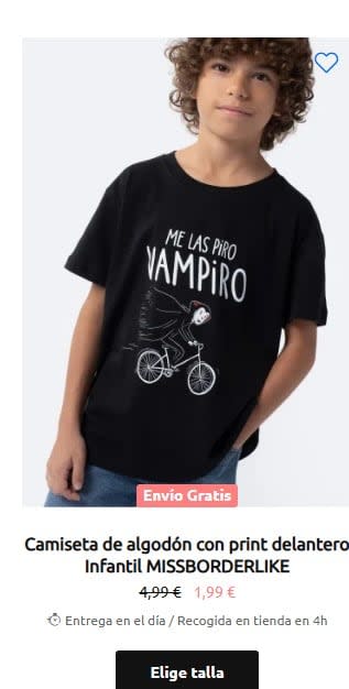 Recopilación desde Carrefour ropa, calzado y accesorios con envío gratis