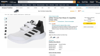 Zapatillas Niño Adidas Tensaur por 22,99€