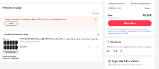 KINGROON 10KG PLA/ABS/PETG filamento 1,75mm por 80,82€ en dos colores