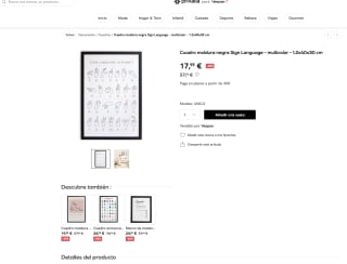 Cuadro PLAYMOBIL de aprendizaje lenguaje de signos 1.2x40x30cm por solo 17,99€