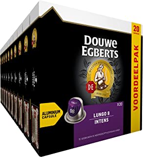 Douwe Egberts Nespresso cups 200 stuks voor €27,45 bij Amazon.nl