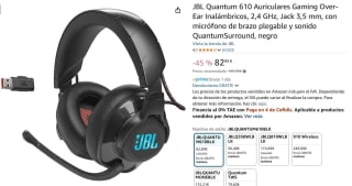 Auriculares gaming de la marca JBL, tienen muy buena calidad de sonido por 82,89€