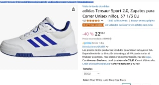 Marca adidas Tensaur Sport 2.0, Zapatos para Correr Unisex niños por 22,99€