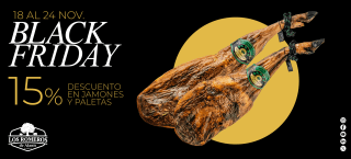 15% de descuento en jamones y paletas