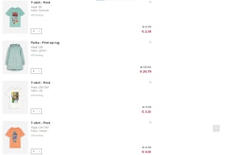 20% korting op kinder- en jeugdcollectie, T-shirts al vanaf €2,99 bij Takko