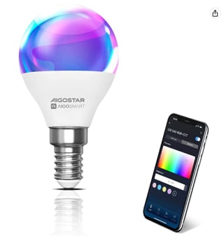 Bombilla inteligente Led RGBCW a solo 5.10€