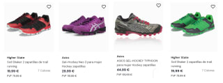 Recopilacion de Zapatillas Asics, Under Armour, Scott..... desde 11.99€ en Sports Shoes