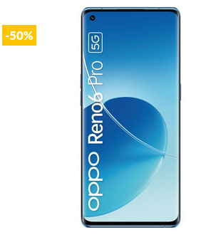 Oppo Reno6 Pro 5G 12/256GB a tan solo 399€