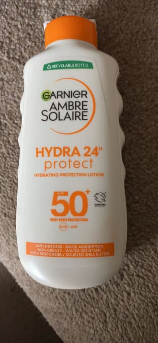 Garnier Ambre Solaire Hydra Protect Lotion for £3.00