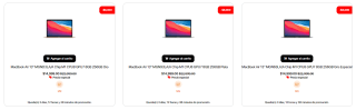 Macbook Air 13" M1 256GB por $14,999 en MacStore
