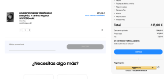 Lavadora Serie 50 9kg por solo 415€