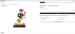 Figura Enesco 4055717 Looney Tunes de Marvin el Marciano por solo 9,99€