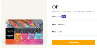 OPI Summer Make the Rules CollectionMake the Rules Nail Lacquer Set voor €7,58 bij de Bijenkorf