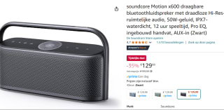 Soundcore Motion x600 draagbare bluetooth luidspreker voor €129,99 bij Amazon