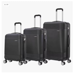 Juego de 3 Maletas Trolley ABS Semirrígidas 4 Ruedas por 59.41€ (Cuenta Nueva 47.41€)