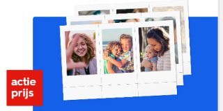 Set van 30 Instax stijl foto's voor €6,50 incl. verwerkingskosten bij de HEMA