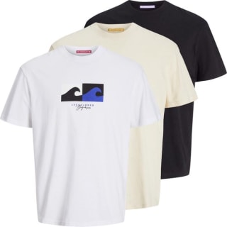 3-Pack Jack and Jones T-shirts voor €17,81 bij Bol.com