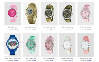 Recopilación de relojes desde 29€ en Zalando Privé