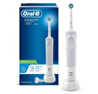 Cepillo para dientes Braun D 100 Vitality Cross Action color blanco por 15,35€