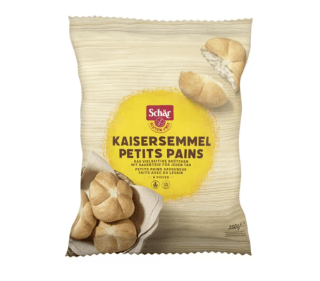 2 Paquetes Panecillos sin gluten SCHAR con masa madre envase 350g por solo 5,53€ 50% Descuendo 2da unidad
