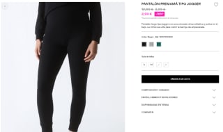 Vamos preciazo en ropa en Lefties desde solo 1,99€ y muchas cosas para premama