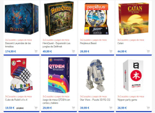 3x2 en todos los puzles y juegos de mesa