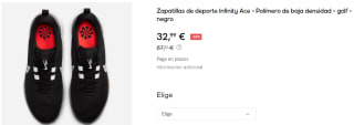Zapatillas de Golf para Mujer Nike Infinity Ace por 32.99€