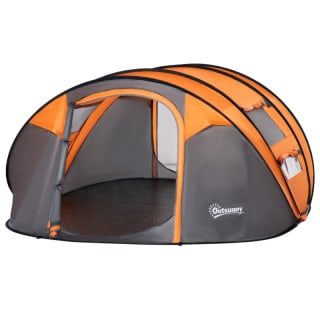 Collect Outsunny 4-5 person pop-up camping tent as low as £59.19 from Aosom