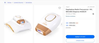 Depiladora Radio Frecuencia + IPL 800.000 Disparos por $199.990