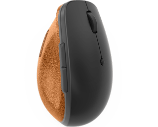 Mouse vertical inalámbrico Lenovo Go a 29€