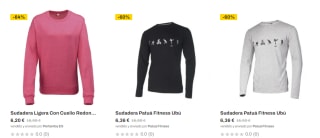 Sudaderas desde 3,59€ en Sprinter